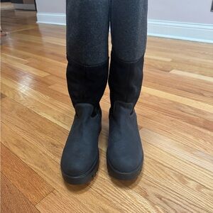 Elegant Black Knee-High Boots